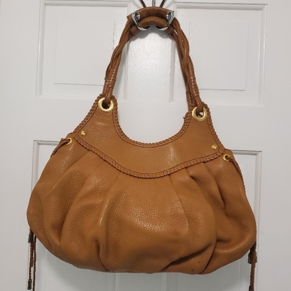 MAXX NEW YORK Pebble Grain Leather Shoulder/Hobo Bag - Picture 12 of 12
